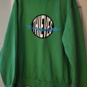 Thieves Green Crewneck Sweater